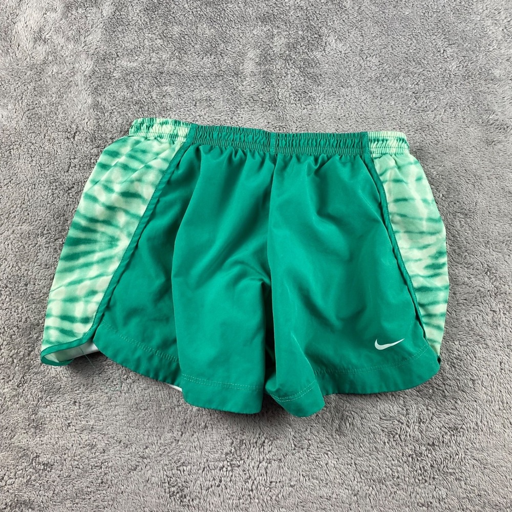 Nike Dri-FIT Standard Fit Running Shorts Girls Youth Size XL Green
